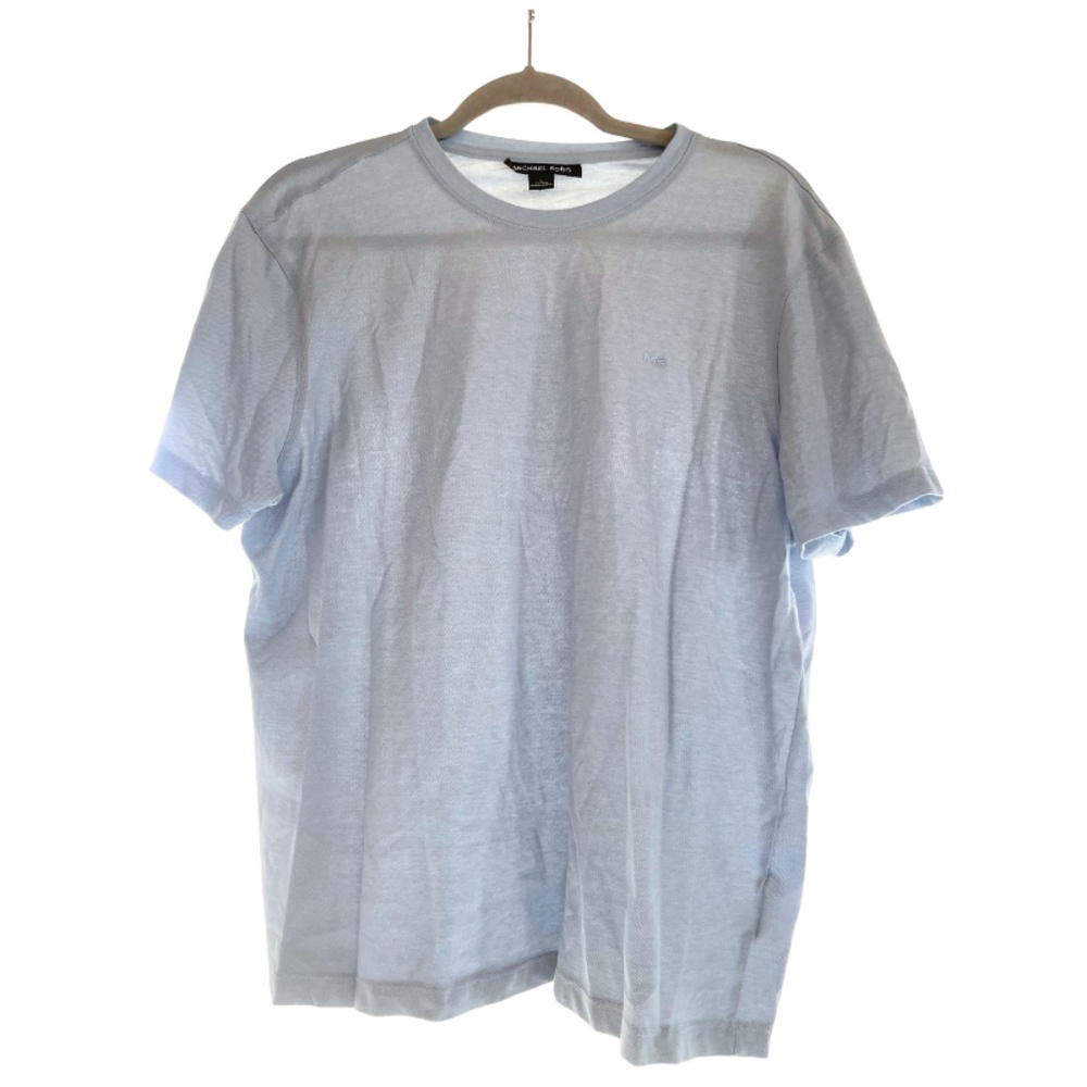 NWT Mens Michael Kors Large Blue T shirt